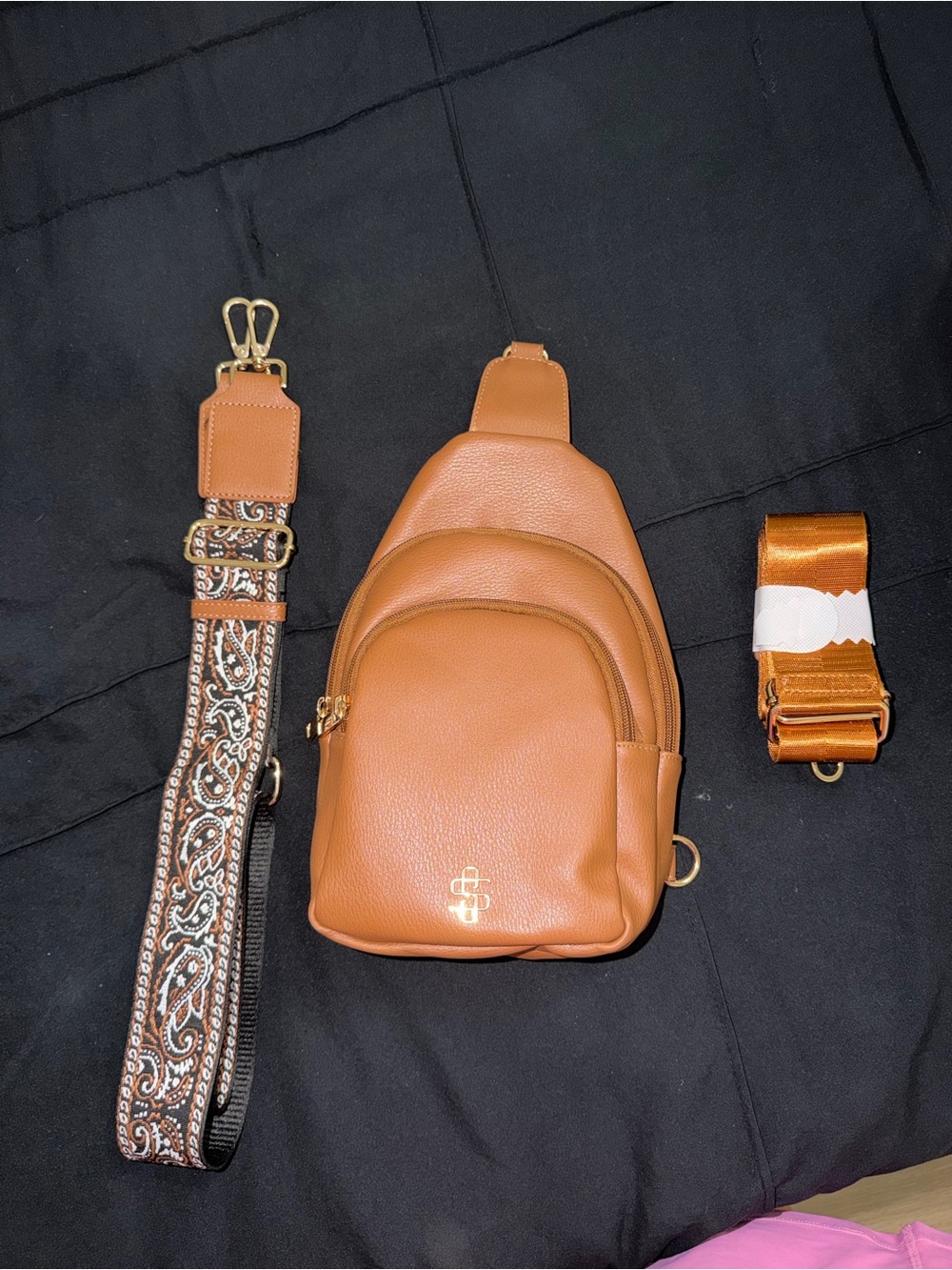 Simply Southern Crossbody Sling Bag with Two Straps